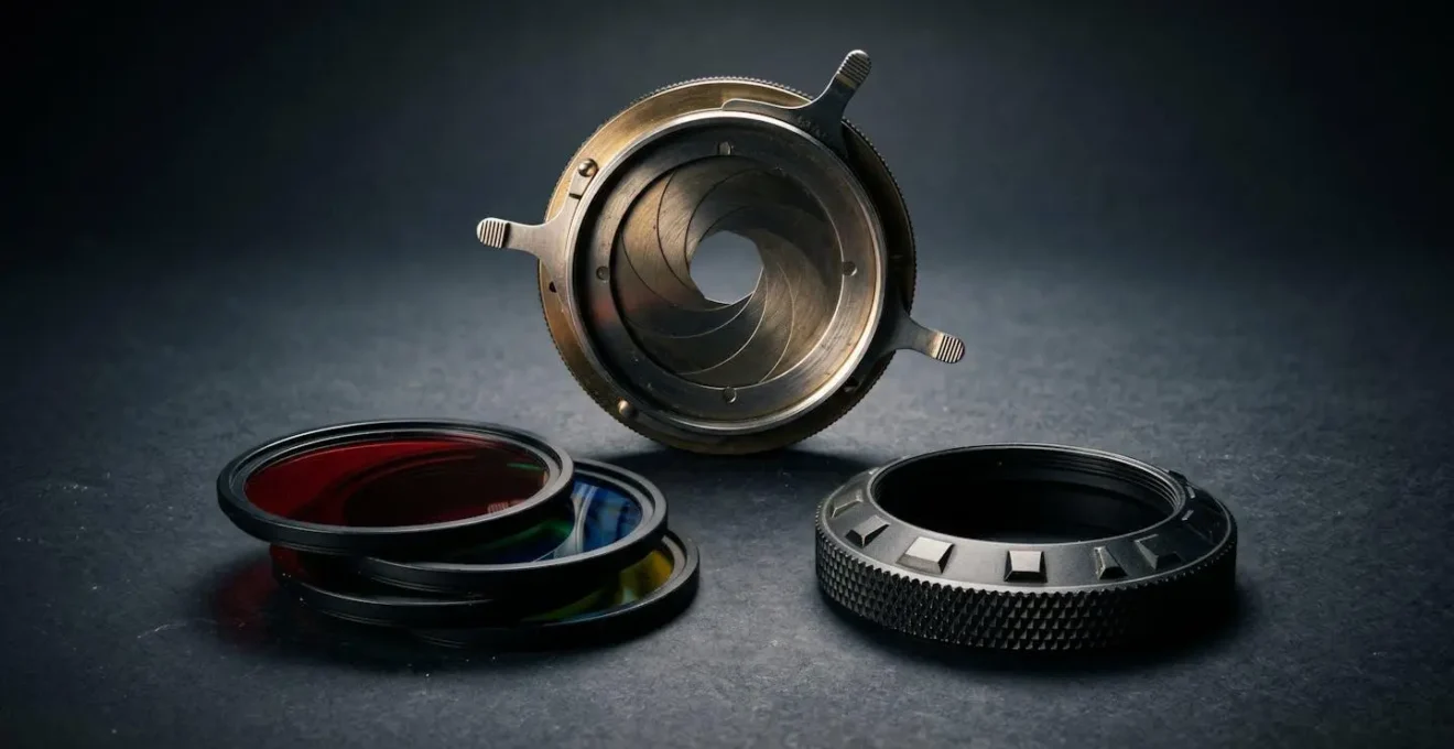 Main ajustant les réglages optiques sur des lunettes de tir